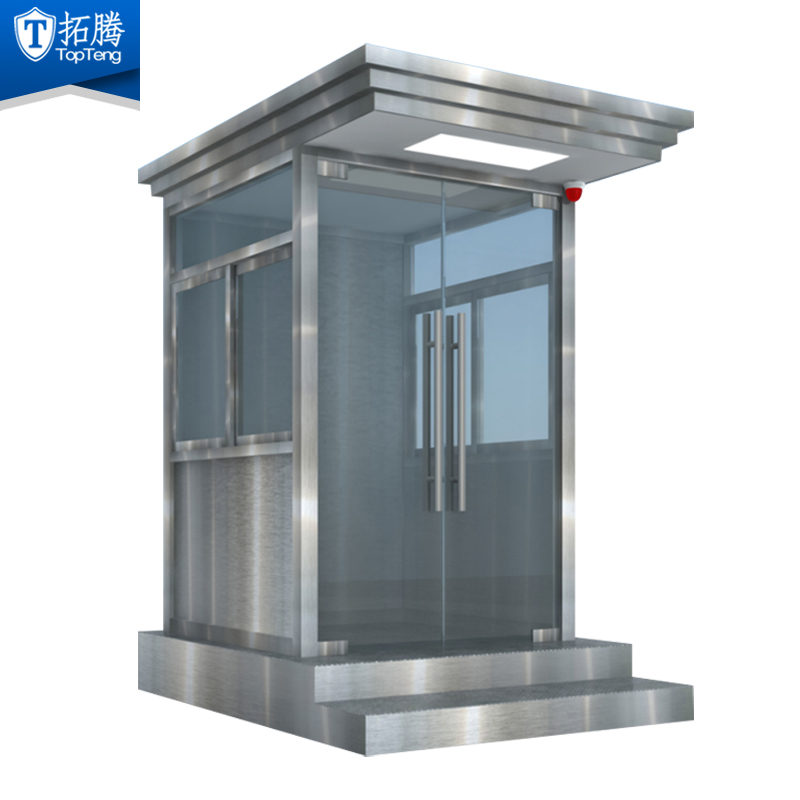 拓騰 TP-GTFD011 鋼結(jié)構(gòu)崗?fù)け０餐敉饪梢苿?dòng)執(zhí)勤治安值班亭