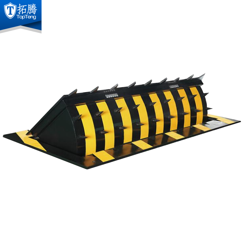 拓騰 TP-LZ001自動(dòng)液壓升降路障機(jī)重型電動(dòng)防撞翻板阻車器 升降遙控控制